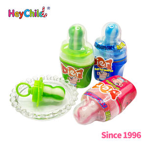 キャンディベビーポップサワーパウダー子供用スナックタイムにぴったりカスタムプライベートラベル楽しい3つのフルーツフレーバーボトル型 - Product Image 6