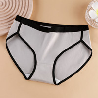 Culottes pour femmes en coton taille mi-haute, respirantes, confortables, culottes pour jeunes filles, sous-vêtements sexy pour femmes