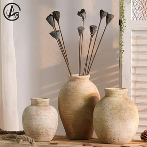 <span class=keywords><strong>Macetas</strong></span> <span class=keywords><strong>de</strong></span> Porcelana ARM LVG Wabi Sabi Shabby Chic, Floreros Decorativos Hechos a Mano, Centro <span class=keywords><strong>de</strong></span> Mesa, Recipiente Floral para Hogar y Bodas - Product Image 1