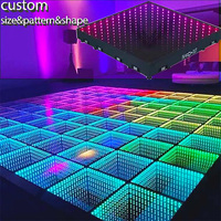 2025 nuevo estilo de cristal transparente para pista de baile personalizada