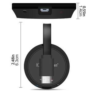 <span class=keywords><strong>MiraScreen</strong></span> G7 Plus อุปกรณ์เชื่อมต่อจอไร้สาย H.265 2.4G 4K UHD สำหรับ Android ดองเกิลรับสัญญาณไร้สาย WiFi สำหรับทีวี HD TV Stick Airplay - Product Image 6