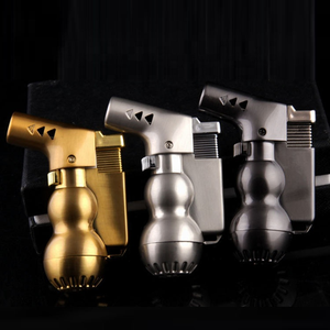 Encendedor de antorcha para fumar de alta calidad potente de Metal recargable de nueva tendencia para cabello liso de fábrica al por mayor - Product Image 5