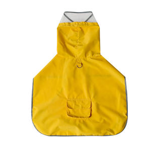 Imperméable pour chien Egg Yolk Man avec bande de protection ventrale intégrale pour Shiba Inu, Corgi, chiens de grande et moyenne taille, printemps-été, vente en gros - Product Image 2