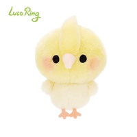 Llavero de Peluche Personalizado de Cacatúa, Colgante para Bolsos, para Galerías de Arte, Tiendas, Fábricas, Diseño Global OEM ODM Personalizado