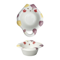 Keramik Öko-Freundliche Katzen-Design Dessertschale Handbemalte Niedliche Katzen-Reis- und Obstsalatschale