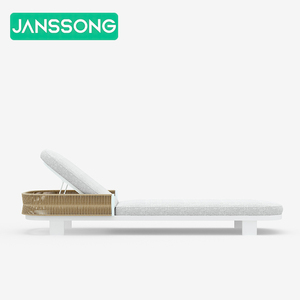 Meubles de patio, chaise longue de plage, lit de repos, meubles d'extérieur, lit de soleil, chaises longues d'extérieur, lit de jour de <span class=keywords><strong>luxe</strong></span>, chaise longue en aluminium - Product Image 6