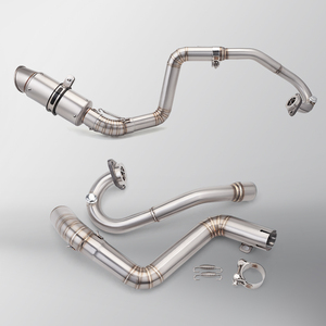 Sistema de Escape Slip-On para Motocicleta <span class=keywords><strong>DUKE125</strong></span> DUKE200 DUKE390 DUKE250 DUKE 125 150 200 390 2012-2017 con Tubo Intermedio y Silenciador - Product Image 2