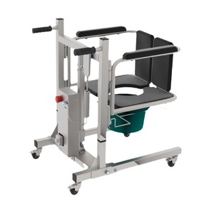 Machine de transfert de patient électrique à télécommande, blanche, usage médical à domicile - Product Image 5
