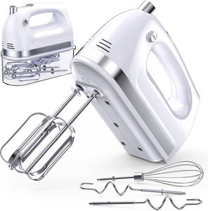 Batteur Électrique Portatif Professionnel 300W pour Pains et Gâteaux – Fouet Mélangeur Manuel Longue Portée - Product Image 1