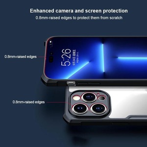 جراب وسادة هوائية مغناطيسية شفافة لكاميرا Redmi A5 Note 14 Pro + Acrylic بعدسات صدمية لكاميرا POCO F7 X7 M7 Pro