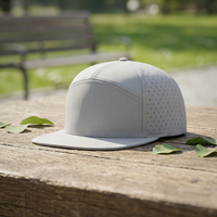 Cappello Richardson 169 di Alta Qualità, Impermeabile con Fori Tagliati al Laser, Traspirante, Strutturato, Logo Personalizzato, Cappellino da Baseball Sportivo Perforato