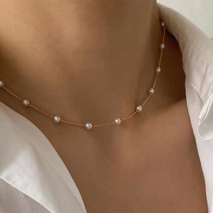 2025 Popular Silver Colour Sparkling Clavicle <b>Chain</b> Choker Necklace Collar for Women Fine Jewelry Wedding Party Birthday Gift - Product Image 1
