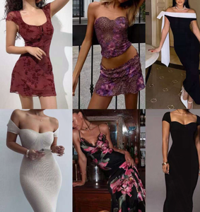 Proveedor Mayorista <span class=keywords><strong>de</strong></span> Ropa: Vestidos Casuales Sshein, Envío Aleatorio, Pacas <span class=keywords><strong>de</strong></span> Ropa Nueva al por Mayor - Product Image 5