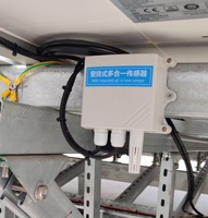 IOT Green House 4 en 1 mural Modbus RS485 4-20mA 0-5V Co2 Illuminance Station météo Capteur d'humidité de la température numérique