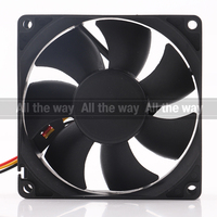 Original YM 24V 48V DC12V 0.50A EC AC 80X80X25MM 8025 8CM haut Volume d'air double boule châssis convertisseur DA08025B12UF ventilateur de refroidissement