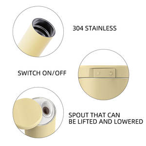 Tazas de Viaje de 350 ml, <span class=keywords><strong>Termo</strong></span> Personalizado de Acero Inoxidable, Vaso Térmico para Café - Product Image 4