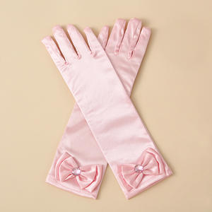 Nouveau mariage Party Wear accessoires fleur enfants pour <span class=keywords><strong>gants</strong></span> de fête enfant <span class=keywords><strong>demoiselle</strong></span> <span class=keywords><strong>d</strong></span>'<span class=keywords><strong>honneur</strong></span> longs <span class=keywords><strong>gants</strong></span> fille robe match arc <span class=keywords><strong>gants</strong></span> - Product Image 5