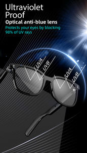 Lunettes intelligentes SG-19 Pro, anti-ultraviolets et anti-transpiration, avec assistant personnel et fonction de lecture musicale, deux verres pour le jeu et la mode - Product Image 5