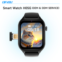 Kinder Smartwatch 4G Simkaart 1.78 Inch GPS LBS Wifi Positie Alarm Klok voor Kinderen Smartwatches Studenten Fabriek OEM