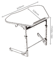 Table de bureau modulaire en bois Dake de haute qualité, en forme d'éventail, pour salle de classe, durable et écologique