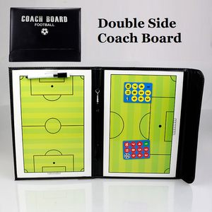 Portapapeles magnético portátil para entrenador de fútbol, Kit de tablero de estrategia de árbitro con bolígrafo de borrado en seco, tablero táctico de fútbol - Product Image 4
