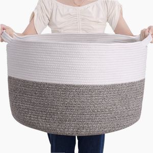 Cesta Plana Trenzada de Bambú Doble, Blanca Dorada, Roja, para Picnic, Mini Cestas Pequeñas, Cajas de Lujo, Trineo, Perchas para Macetas - Product Image 2
