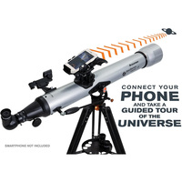 Télescope réfracteur Celestron StarSense Explorer LT 80AZ compatible avec l'application pour smartphone 22451