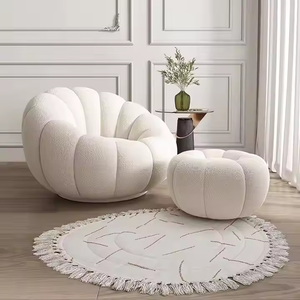 Canapé-lit de style nordique, design luxueux, une place, en tissu, appartement, hôtel, salon, <span class=keywords><strong>fauteuil</strong></span> inclinable - Product Image 3