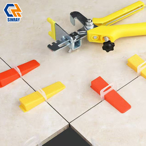 Nouveau kit de 100 calebasses de nivellement en plastique PP de 1,5 mm pour carrelage, clips de système de nivellement et accessoires pour carrelage - Product Image 3