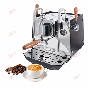 Machine à <span class=keywords><strong>café</strong></span> commerciale à vapeur à 3 trous, petite cafetière avec deux pompes, deux chaudières, machine à expresso <span class=keywords><strong>de</strong></span> <span class=keywords><strong>type</strong></span> italien - Product Image 3