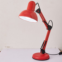 Lampe Led autoportante E27 avec bras pivotant, design moderne et simpliste, idéale pour l'étude, la lecture et le bureau