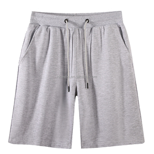 Shorts Deportivos de Felpa Francesa para Hombre al por Mayor, Tallas Grandes, Lisos, de 5 Pulgadas, para Gimnasio, Deportes, Aire Libre y Ropa Urbana, con Logotipo Personalizado - Product Image 4