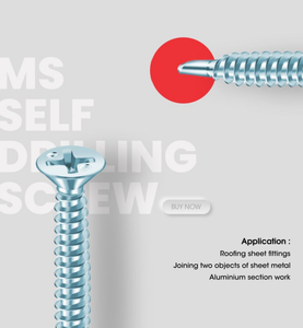 Vis autotaraudeuse MS CSK Phillips de vente chaude avec taille personnalisée disponible pour la vis d'utilisations de montage de matériel - Product Image 6