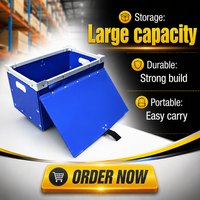 Boîte de manutention Coroplast 4mm 600x400x250mm pour la vente en gros et la préparation de commandes e-commerce, disponible pour OEM/ODM
