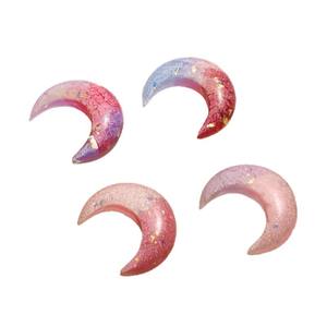 Perline Luna Firefly in Resina, Accessori Fai-da-Te per Collane, Custodie per Telefoni, Portachiavi, Ornamenti per Auto, Materiale Decorativo, Ciondolo a <span class=keywords><strong>Mezzaluna</strong></span> - Product Image 5