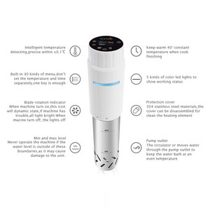 Cocina Sous Vide con Circulador de Alimentos de Baja Temperatura y Vacío, Cocina Lenta Suvee - Product Image 3