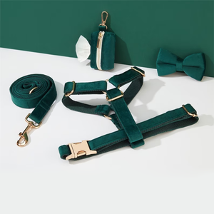 개인 라벨 개 목걸이 ID 태그 사용자 정의 럭셔리 애완 동물 목걸이 가죽 끈 Correas Para Perros 애완 동물 액세서리 - Product Image 3