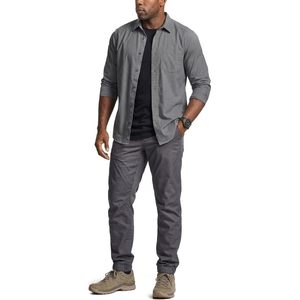 Pantalon cargo homme personnalisé, léger et extensible, taille élastique, coupe ajustée, résistant à l'eau, pour activités de plein air - Product Image 3