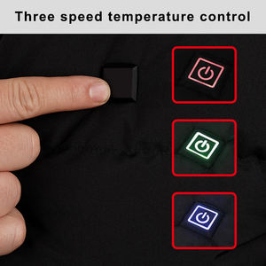 Veste chauffante à chauffage électrique à trois vitesses pour vêtements de travail d'extérieur - Product Image 2