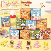 Kawaii Anime Creatieve plastic sleutelhanger voor kinderen, praktische prijzen, klasbeloning, leerlingenhanger, kleuterschool cadeau, pop