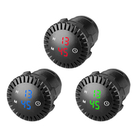 Vente en gros d'horloges de tableau de bord 12V 24V pour voiture, horloge numérique pour voiture