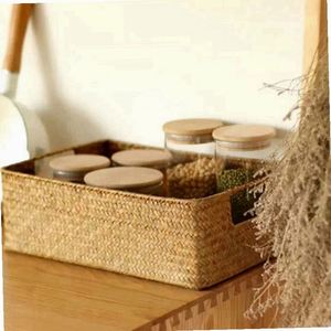 Runder Korb als Deko-Rattankorb, <span class=keywords><strong>grauer</strong></span> Baumwollkorb, beliebter Brotkorb, BPA-freies Korbsortiment für Camping - Product Image 5