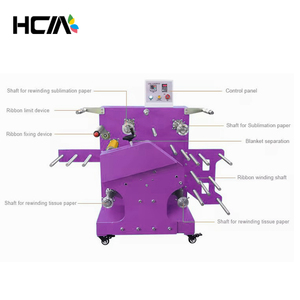 Dây buộc ruy băng tự động thăng hoa in lịch Con lăn máy truyền nhiệt thiết bị tách chăn - Product Image 6