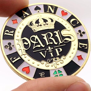 Nouvelle pièce de monnaie en métal personnalisée, plaquée bicolore, souvenir européen, style plaqué métal gravé vierge, pièces commémoratives - Product Image 1