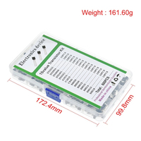 15 value 600pcs Transistor TO-92 Box Kit 2N2222 A1015 C945 C1815 S8050 S8550 S9012 S9013 S9014 S9015 2N3904 2N3906 2N5401 2N5551