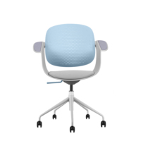 Chaise de bureau ergonomique moderne en maille avec hauteur réglable pour la maison, l'école, l'atelier, l'hôpital, l'hôtel, l'utilisation commerciale