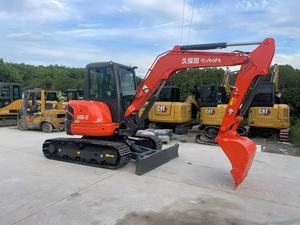 Giá rẻ Giá sử dụng Kubota u55 máy xúc 5.5 tấn nhỏ Digger gần như mới máy móc xây dựng để bán nóng ở Thượng Hải - Product Image 2