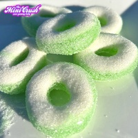 Bonbons Gélifiés Fruités Lyophilisés en Gros, Forme de Morceau, Certifiés HACCP/BRC/ISO2200, Personnalisation OEM/ODM, Saveur et Emballage sur Mesure