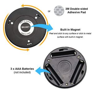Luz Nocturna LED de 6 Leds con Encendido/Apagado Automático, Adhesiva, Funciona con Batería, Inalámbrica, con Sensor de Movimiento, Lámpara para Gabinete - Product Image 4