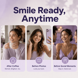 Luxsmile Comprimés de <span class=keywords><strong>dentifrice</strong></span> organiques <span class=keywords><strong>à</strong></span> <span class=keywords><strong>croquer</strong></span> au nanohydroxyapatite, végétaliens, pour éliminer les taches tenaces de l'émail - Product Image 3